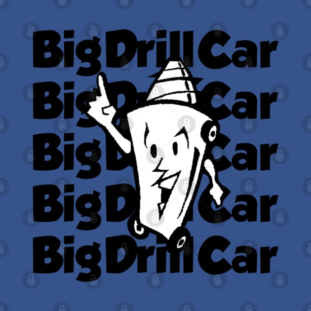 Vintage Big Drill Car Band by Liar Manifesto