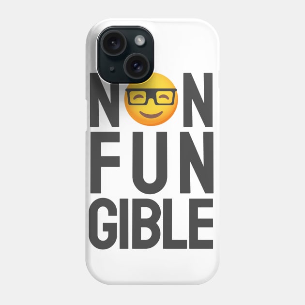 NFT Nerd Geek - Non-fungible nerd Phone Case by info@dopositive.co.uk