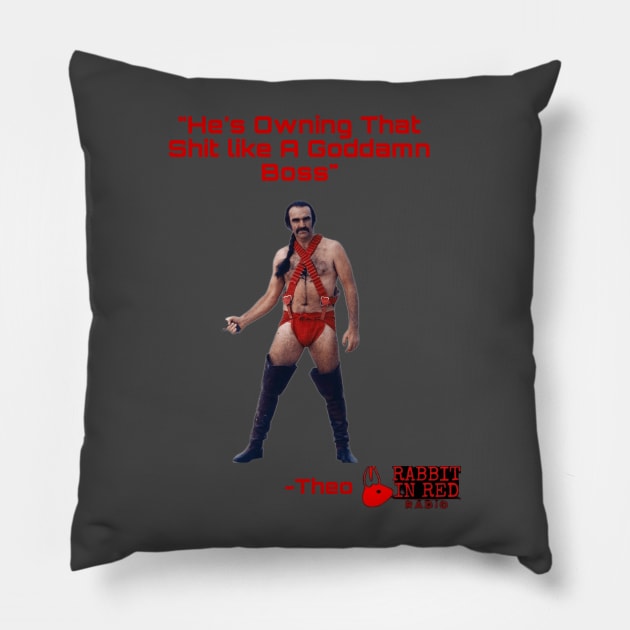 RIR - Like A Boss Pillow by Rabbit In Red Radio Network 