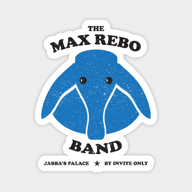 The Max Rebo Band Concert Tee Magnet by BeepBoopBeep Clothing, Co.