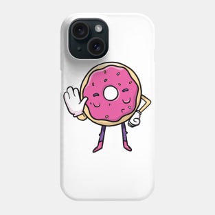 Donut Says NO Phone Case