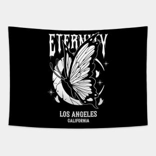 Butterfly Goth Tattoo Vintage Tapestry