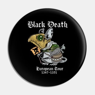 Shadowed Guardians: Plague Doctor and the Black Death Rat Pin