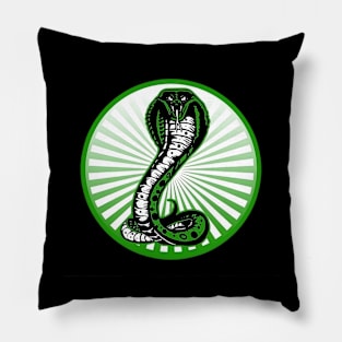 King Cobra Sun Snake Pillow
