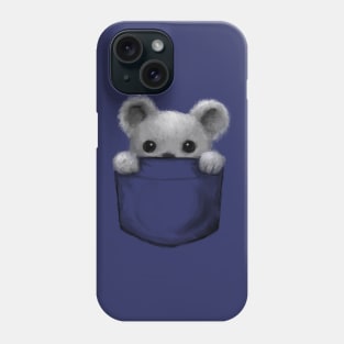 Little Koala in a Pocket Phone Case