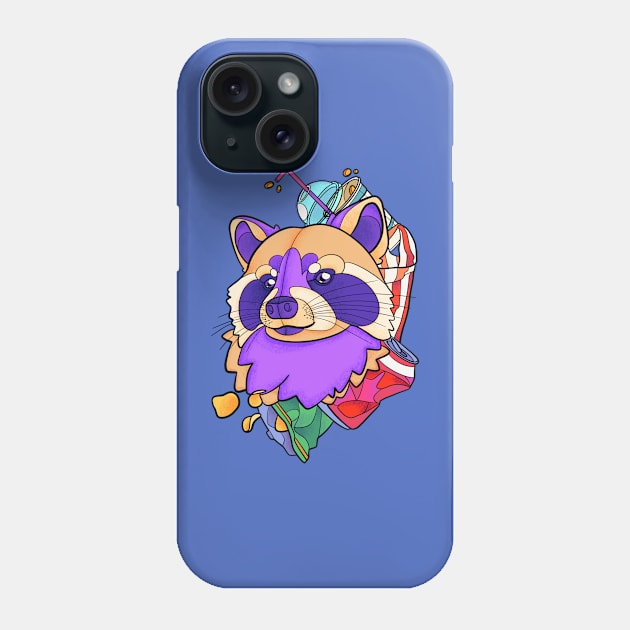 Trash Panda Phone Case by BubblegumGoat