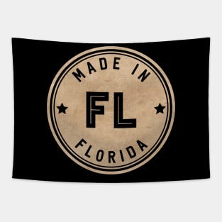 Made In Florida FL State USA Tapestry