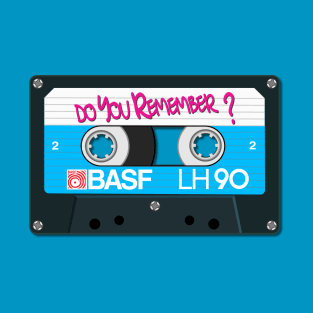 Vintage Audio Tape - BASF - Do You Remember? T-Shirt