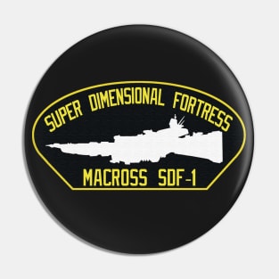 Macross SDF-1 Hat Patch Pin