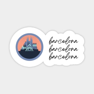 Barcelona Barcelona Barcelona Magnet