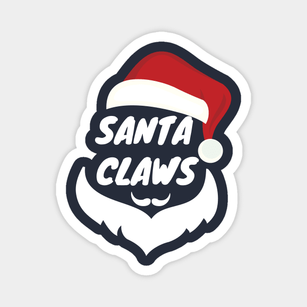 Santa Claws Magnet by rjstyle7