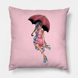 Spring Girl Pillow