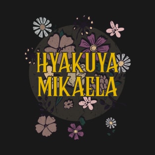 Aesthetic Proud Name Mikaela Flowers Anime Retro Styles T-Shirt