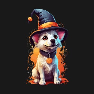 Scruffy Witch Dog T-Shirt