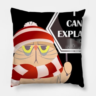 dear Santa I can explain Christmas funny Santa Claus Joke Pillow