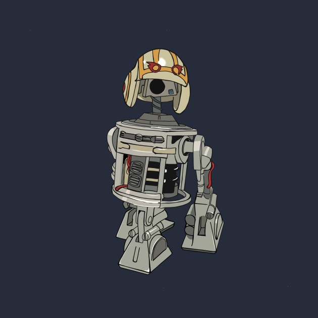 Bucket the stripped-down Astromech by GonkSquadron