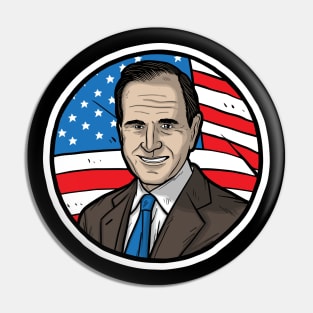 George H. W. Bush Pin