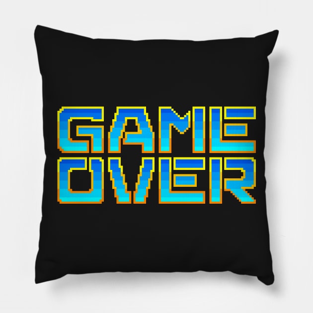 Game Over Pillow by snespix