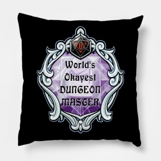 Amulet World's Okayest Dungeon Master Pillow