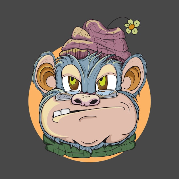 Monkey face by sabhu07