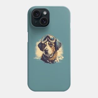 Aviator dog Phone Case