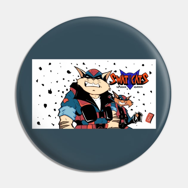 Swat Kats Pin by Tazartist