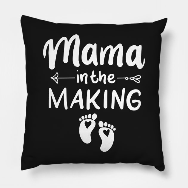 Mama is the making Pillow by TEEPHILIC