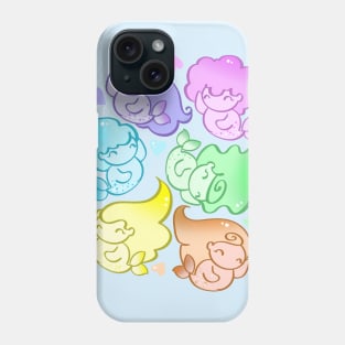 Rainbow Merfolk Phone Case