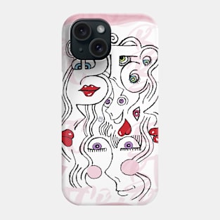 BTC pretty doodleflow Phone Case