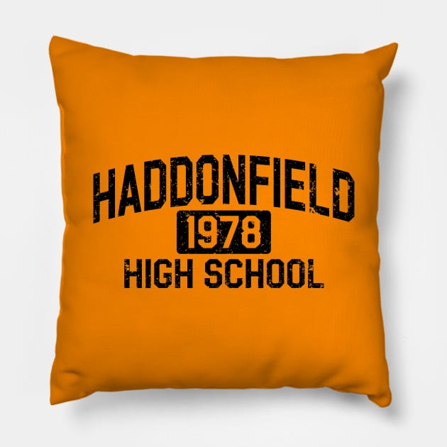 Haddonfield High School Pillow by HeyBeardMon