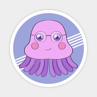 An adorable squid Magnet