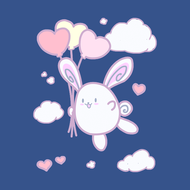 Bun Bun Fly by VoodooDolly