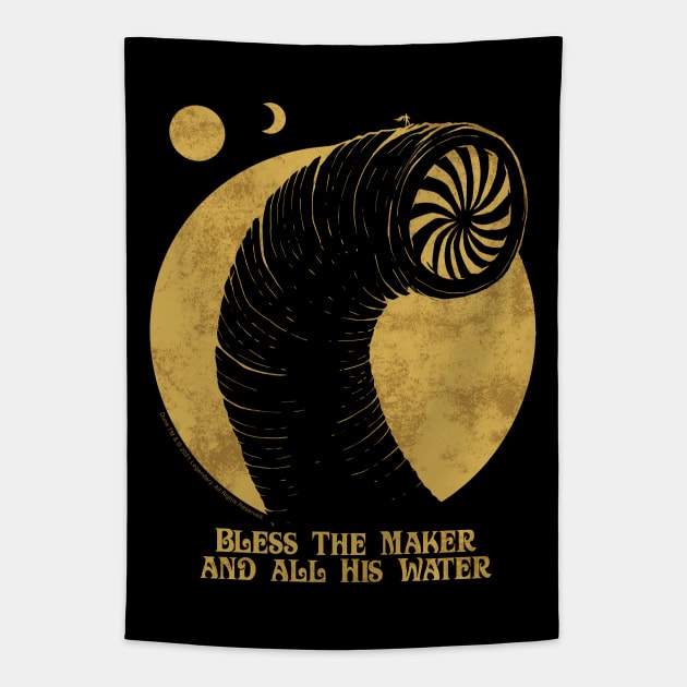 Bless the Maker Tapestry by Krobilad