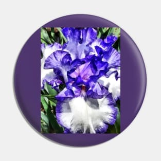 Classic Look Iris Closeup Pin