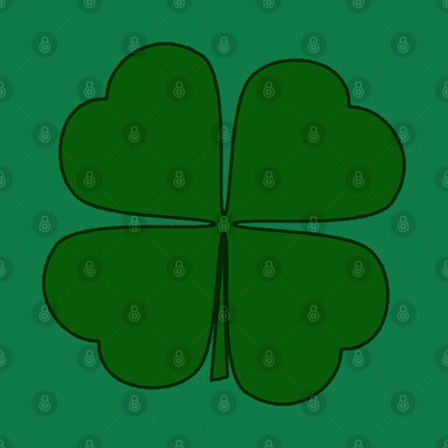 Four Leaf Clover - Lucky for St Paddy's Day by SolarCross