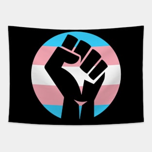 Transgender Pride Fist Tapestry