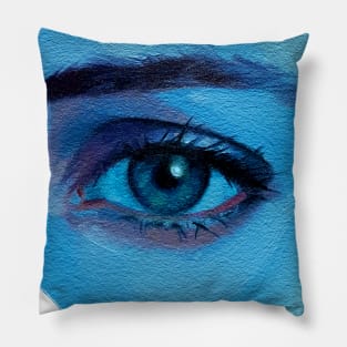 Cold Blue Pillow