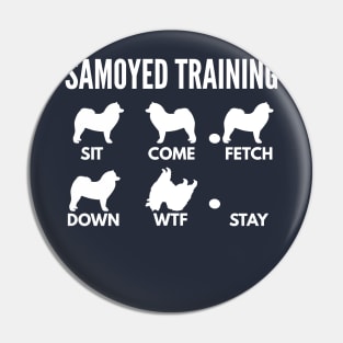 Samoyed Training Samoyed Dog Tricks Pin