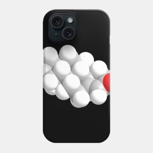 Testosterone Molecule Chemistry Phone Case