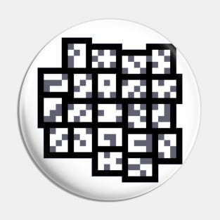 The abstarct pixel Pin