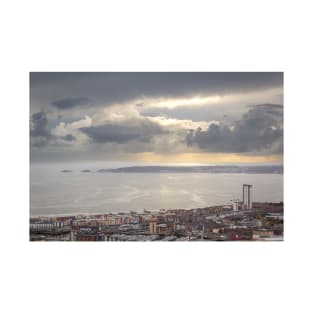 Dramatic Skies over Swansea & Mumbles - 2012 T-Shirt