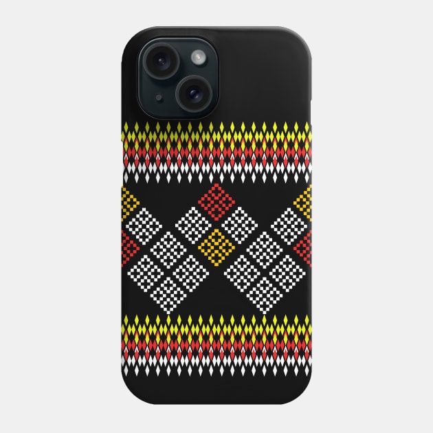 beautiful fabric pattern Phone Case by noke pattern