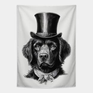 Vintage Dog Formal Tapestry