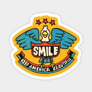 Smile - Keep America Beautiful Magnet