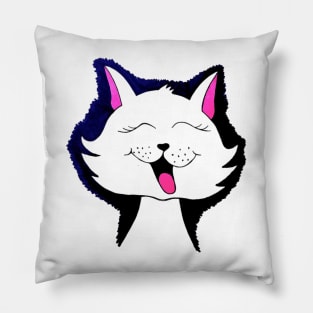 Laughing Cat Pillow