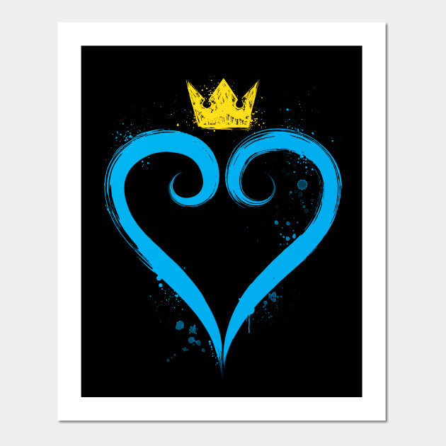 Kingdom Painting Kingdom Hearts Poster Und Kunst Teepublic De