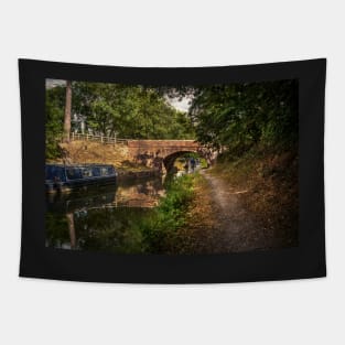 Towpath to Pewsey Bridge England Tapestry