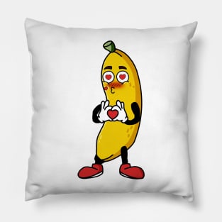 Cute in love Banana! Pillow