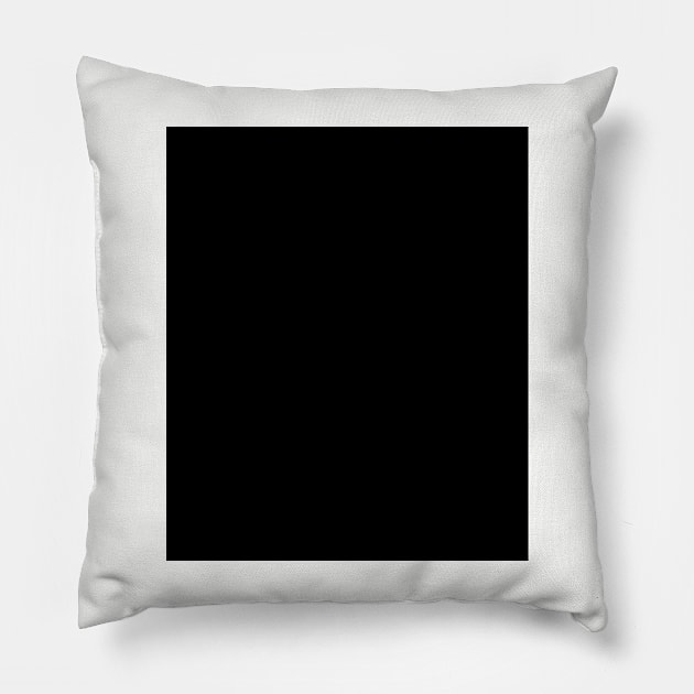 Black Pillow by Sharply