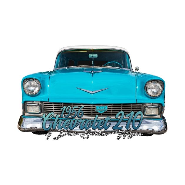 1956 Chevrolet 210 4 Door Station Wagon by Gestalt Imagery